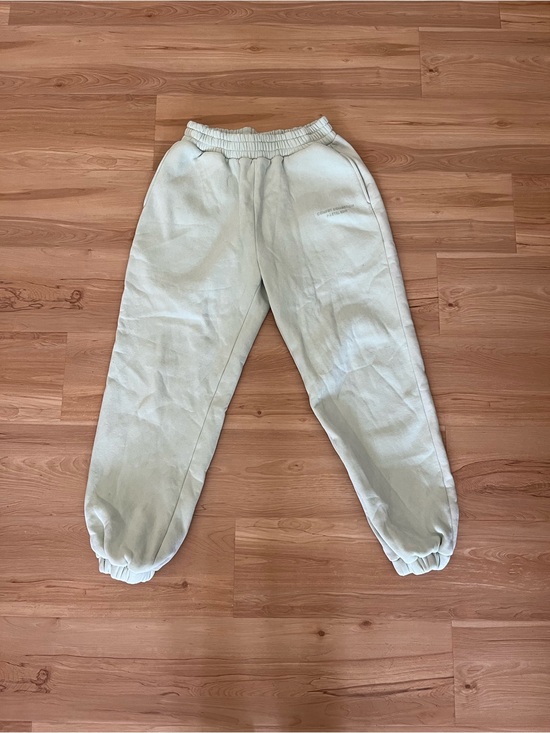 Comfrt Pants - Women's Neutral Cream Jogger Pants with Elastic Waist